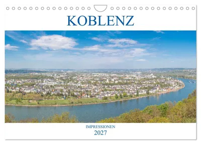 Produktbild von Koblenz Impressionen (Wandkalender 2027 DIN A4 quer), CALVENDO Monatskalender