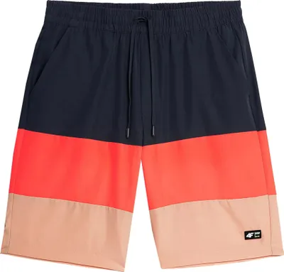 Imagen del producto de 4F Pantalones cortos de baño para hombre, color naranja, talla M