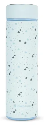 Thermosflasche 500 ml, doppelwandig, Edelstahl, blau, auslaufsicher