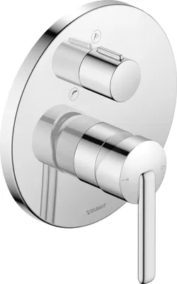 Immagine prodotto di Duravit Balcoon Mitigeur monocommandé pour bain, montage encastré, 170x200mm, chrome brillant, BA5210018010, BA5210018010