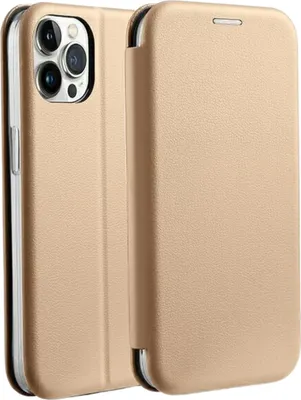 Produktbild von Beline Etui Buch Magnet Iphone 15 Pro 6,1 Złoty/Gold