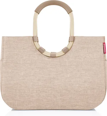 Produktbild von reisenthel loopshopper L, Einkaufstasche, Shopper, Tragetasche, Tasche, Frame Twist Coffee, 25 L, OR6043