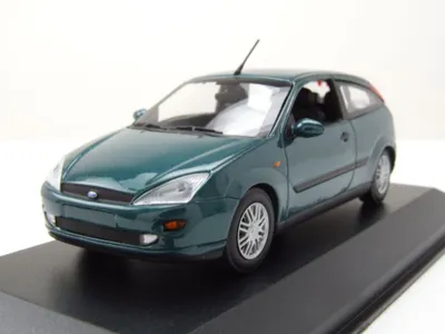 Obrázok produktu pre Maxichamps 940087001 Ford Focus 2-dverový 1998 zelený metalíza 1:43