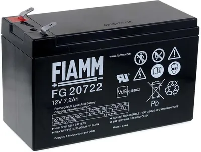 Image de FIAMM Batterie au plomb rechargeable FG20722 Vds
