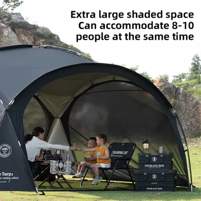 Produktbild von 2 stš¹cke Tš¹r Vorhang fš¹r Baldachin Zelt Kuppel Baldachin Camping Sonnenschutz Wasserdicht Baldachin