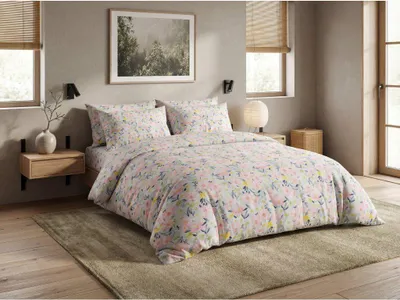 Obrázek produktu pro Povlečení z mikrovlákna GARDENIA, barevné Rozměr povlečení: 2 ks 70 x 80 cm | 160 x 200 cm