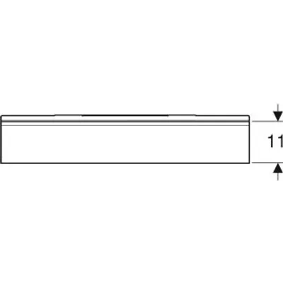 Produktbild von Geberit 502327JK1 Wandablage 67,5x5,5x13cm