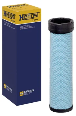 Imagen del producto de Filtro de aire secundario de 304 mm, marca HENGST FILTER, compatible con, entre otros, equipos KOMATSU