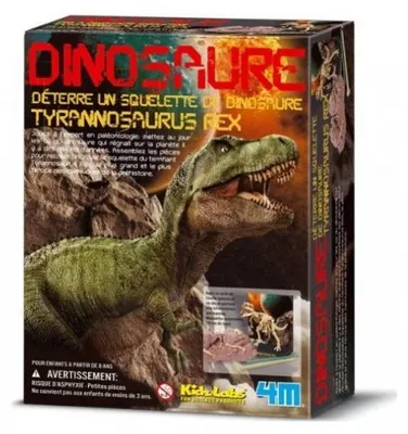Image de Deterre ton dinosaure tyrannosaurus rex - kit d'excavation - 4m