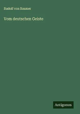 Produktbild von Vom deutschen Geiste