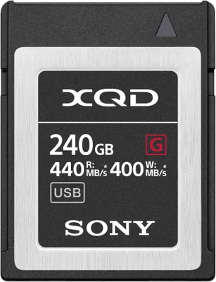 Image de Carte mémoire Sony XQD G 240GB