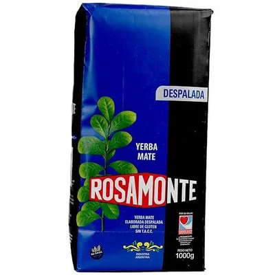Produktbild von Rosamonte Mate Tee Despalada 1kg - die Reifezeit beträgt 12 bis 18 Monate | Detox und Energie Getränk
