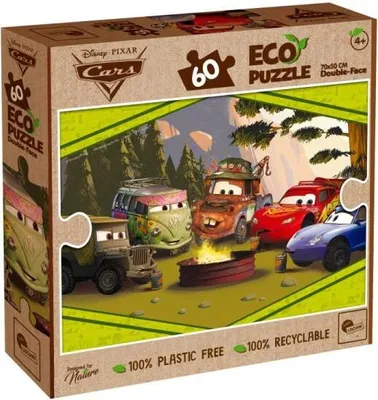 Immagine prodotto di Puzzle 60el eco Cars bifacciale 91867 LISCIANI