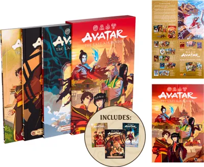 Produktbild von Avatar: The Last Airbender--Fire and Family Treasury Boxed Set