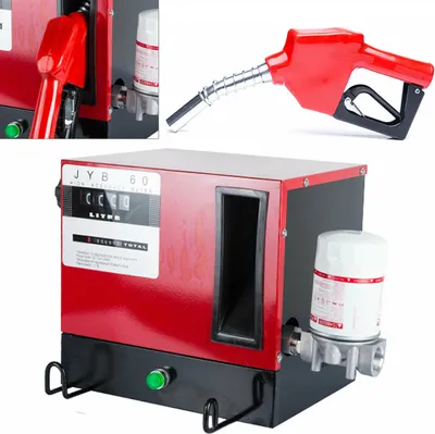 Zdjęcie produktu dla pompa wysokoprężna 550 W Pompa ssąca oleju z automatycznym wyłączaniem Pistolet na olej opałowy 60 l/min