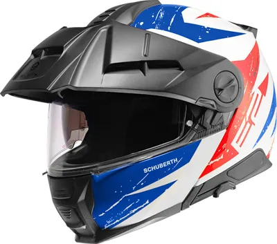 Produktbild von Schuberth E2 Explorer Klapphelm, blau/rot/weiß, L (59)