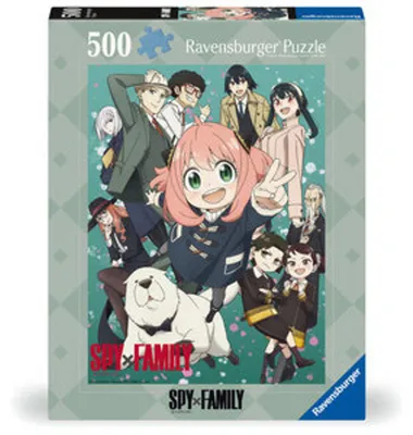 Zdjęcie produktu dla Ravensburger Spy X Family, 500 szt., Fantastyka, 12 lat(a)