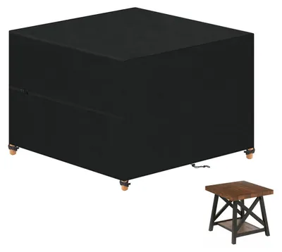 Productafbeelding van Afdekhoes voor tuinmeubels, 94x94x90 cm, waterdicht, gemaakt van 420D Oxford-stof, beschermhoes voor loungemeubels