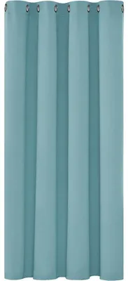 Image de Rideau thermique Ösengardine, occultant, protection contre le froid et la chaleur, 138x132 cm, bleu ciel, 1 pièce
