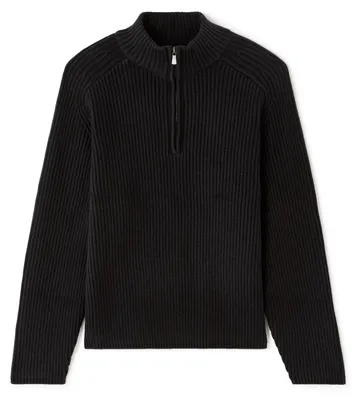 Produktbild von Celio Meraid Strickpullover mit Rundhalsausschnitt und Rippstrickmuster, Größe S