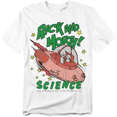 Immagine prodotto di Maglietta Rick and Morty, unisex, per uomo/donna, modello TV44059 (XXL), colore bianco