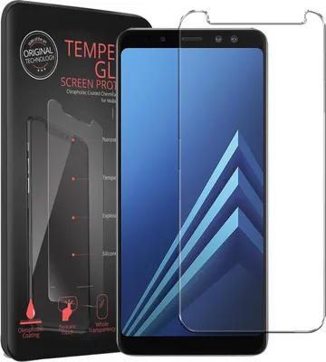 Produktbild von 2x Conie Glasfolie für Samsung Galaxy A8 2018 Displayschutz Folie Panzer Glas Premium Schutzfolie Set Blasenfrei