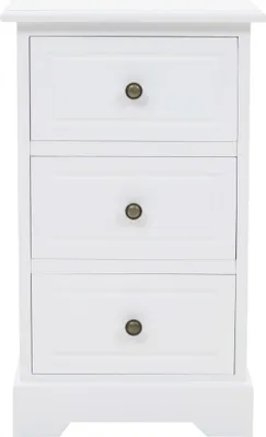 Obrázok produktu pre vidaXL Nočná skrinka MDF a borovicové drevo 35x32x59 cm