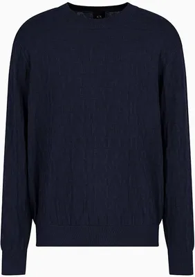 Obrázek produktu pro Armani Exchange 6dzm1r-zm4dz Svetr modrý XL pánský modrý XL