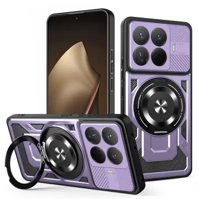 Obrázek produktu pro Techsuit – pouzdro RuggedCam s ochranou fotoaparátu pro Xiaomi 15T Pro – fialové