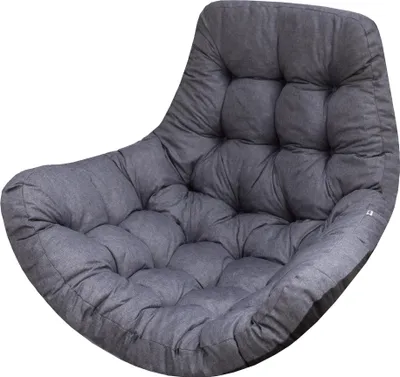 Produktbild von Gartenkissen "GEORGE" – 120×100×8 cm, für Hängesessel & Nestschaukel – wasserfest, UV-beständig | PillowPrim