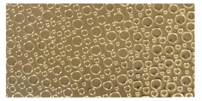 Produktbild von Rayher 31547000 Verzierwachs Kreise, gold glänzend, Verzierwachsplatte 20 x 10 c