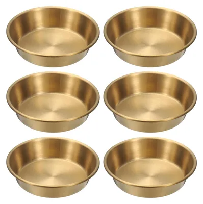 Produktbild von Solidchoice – Set aus 6 Mini-Edelstahl-Saucenschalen für Snacks und Dips