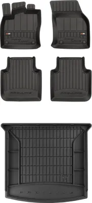 Produktbild von FROGUM Gummimatten Auto Fußmatten + Kofferraummatte für SEAT Tarraco ab 2018