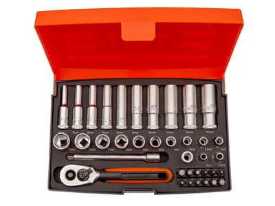 Produktbild von Bahco Steckschlüsselsatz 37teilig SL25L (SL25L)