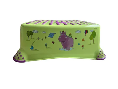 Produktbild von Keeeper Hippo Tritthocker  mit Anti-Rutsch-Funktion Tomek Grün Ab ca. 18 Monate