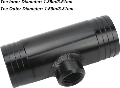 Image de Kit de raccordement pour réservoir auxiliaire avec collier en T pour tuyau de carburant 11025, pièce de rechange pour camion diesel Ford F250, noir
