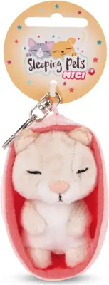 Produktbild von NICI Schlüsselanhänger Sleeping Pets Katze gefleckt