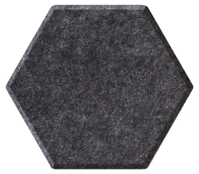 Obrázek produktu pro Magnetoplan Akustické stěnové panely ecoAware Hexagon antracit, 6 panelů