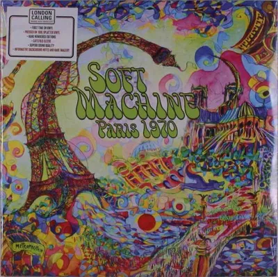 Produktbild von Soft Machine: Paris 1970 (180g) (Handnumbered Edition) (Splatter Vinyl) -   - (Vinyl / Pop (Vinyl))
