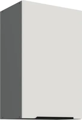 Produktbild von Oberschrank LUNARA – Breite 45 cm, weiß/anthrazit