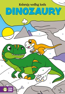 Image de Koloruję według kodu Dinozaury 93981