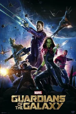 Produktbild von Offizielles Marvel Guardians of the Galaxy Poster