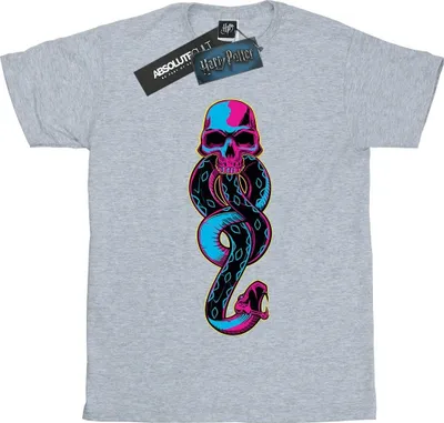 Produktbild von Harry Potter - "Dark Mark" T-Shirt für Herren BI29672 (L) (Grau)