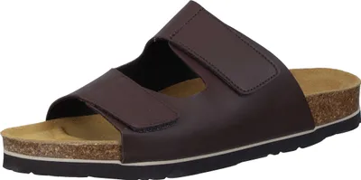 Produktbild von Dr. Brinkmann Herren Clog Klettverschluss bequeme Pantolette 600115, Größe:42 EU, Farbe:Braun