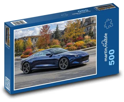 Obrázek produktu pro Puzzle 500 Sportovní auto na kruháči - martinpuzzle