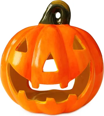 Immagine prodotto di Lanterna a forma di zucca come lanterna a LED per la decorazione di Halloween in 14 x 17 cm