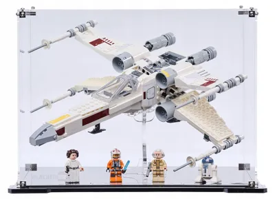 Obrázek produktu pro Černá vitrína pro stavebnici LEGO® Star Wars 75301 – Lukeův X-Wing