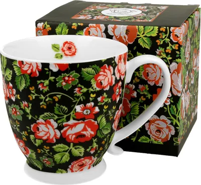 Produktbild von DUO ETNO Jumbobecher 480 ml CRACOVIAN mit Fuß, New Bone China Porzellan