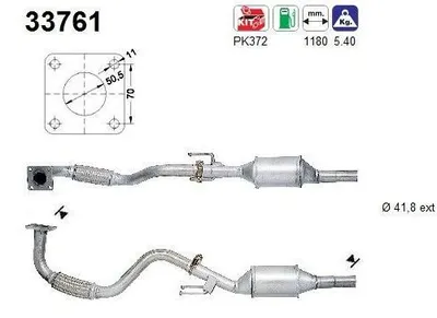 Zdjęcie produktu dla Katalizator Vw Polo 1,4 Ibiza Cordoba