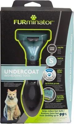 Produktbild von FURminator für langhaarige kleine Katzen, deShedding Pflege Werkzeug